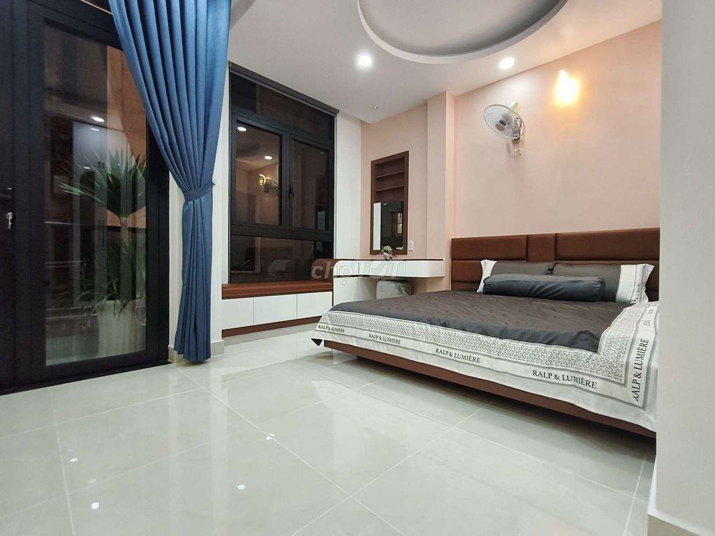 nhà sát mặt tiền đường 4tầng full nội thất: 5*10