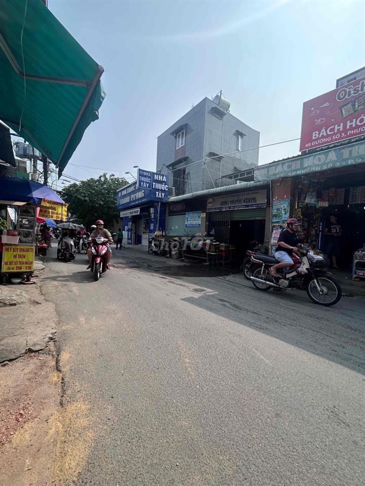 cho thuê mặt bằng góc ngã 4 mặt tiền đường số p9
