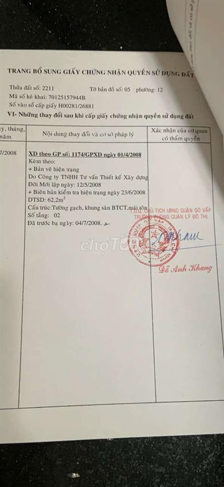 2

🏠 CHÍNH CHỦ BÁN NHÀ NGUYỄN TƯ GIẢN – GÒ VẤP – 4,05 TỶ