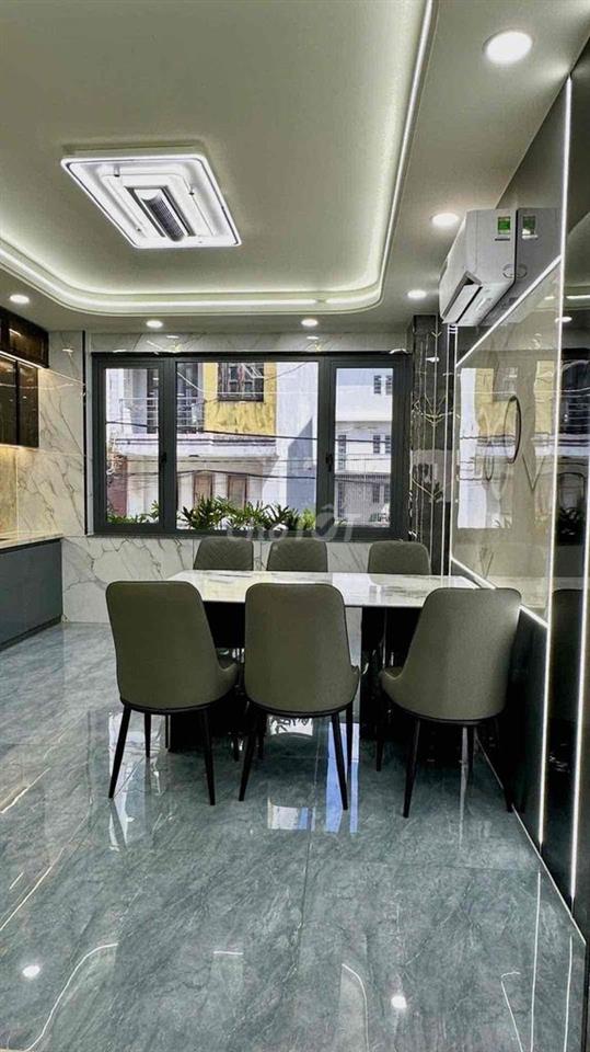 NHÀ MỚI ĐẸP HẺM XE HƠI- ĐÃ FULL NỘI THẤT