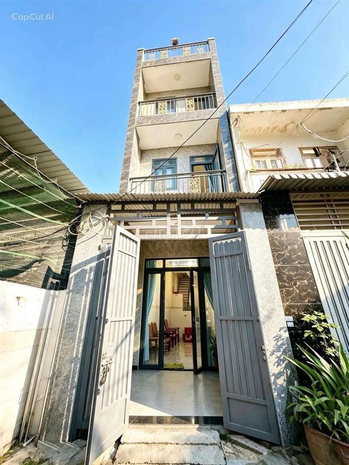 Hẻm xe hơi , 4 tầng mới tinh chỉ 3,x tỷ 