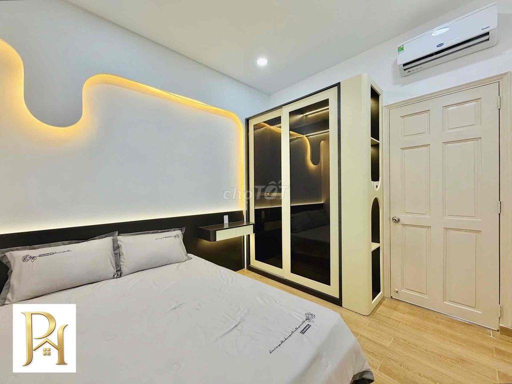 Sát HXH, nhà mới đẹp, 55m2, 4 tầng, khu sầm uất, Nguyễn Văn Khối, 5.xT