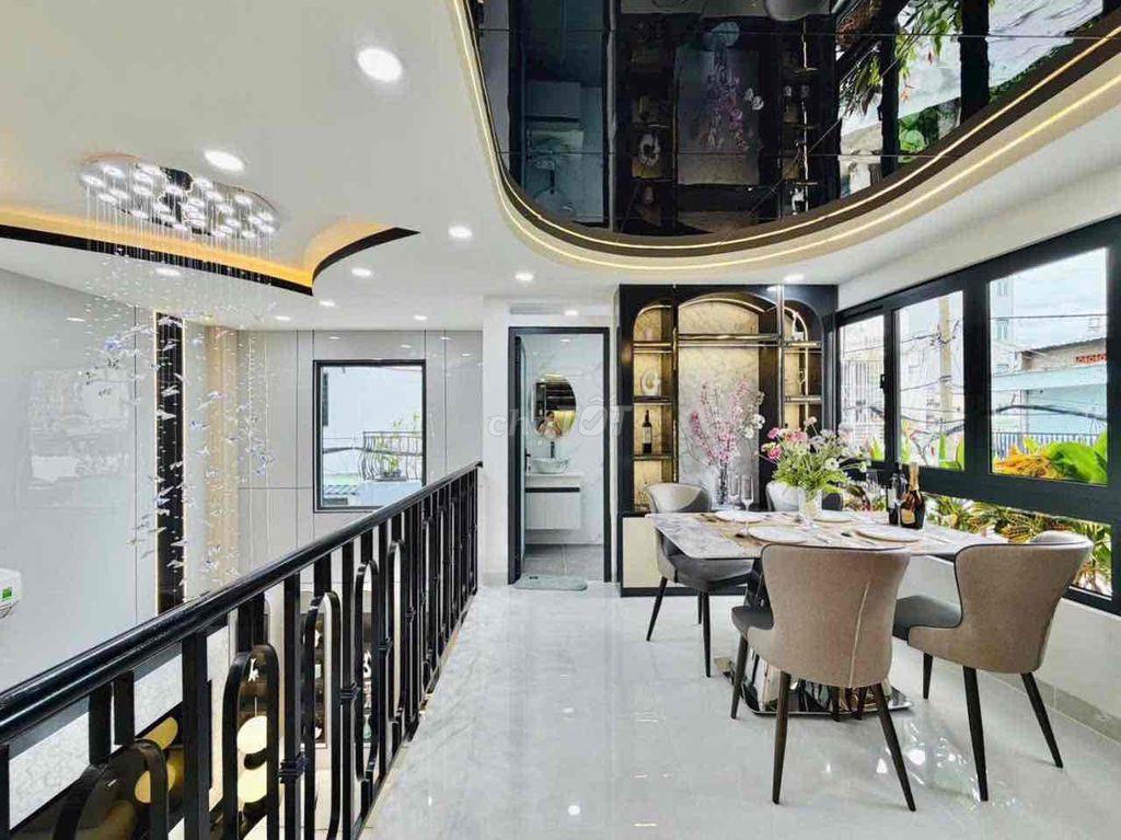 Nhà mới xây, full nội thất, sát siêu thị Lotte Nguyễn Văn Lượng Gò Vâp