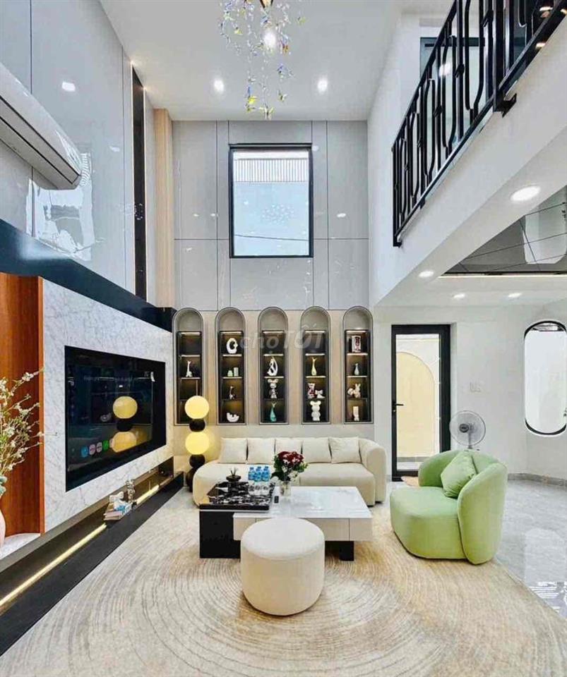 Nhà mới xây, full nội thất, sát siêu thị Lotte Nguyễn Văn Lượng Gò Vâp