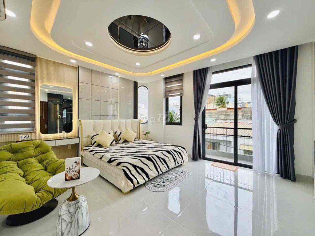 Nhà mới xây, full nội thất, sát siêu thị Lotte Nguyễn Văn Lượng Gò Vâp