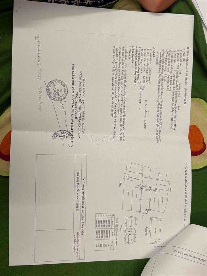 Nhà 1 xẹt Nguyễn Văn Khối