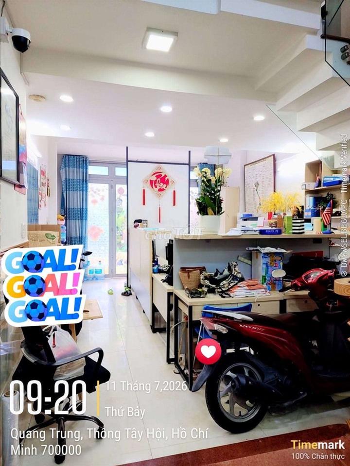GÒ VẤP | QUANG TRUNG, P8| 57M2 (4.7 x 12) X 5 TẦNG| HXH| 18TR/TH| 8.3Đ