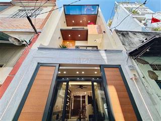 Nhà mới xây hẻm 1trục 1411 Phan Văn Trị giá 6ty55 
