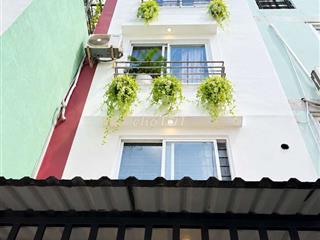 NHÀ 4 TẦNG LẦU - HẺM THÔNG GẦN CHỢ THẠCH ĐÀ - 3 PHÒNG NGỦ
