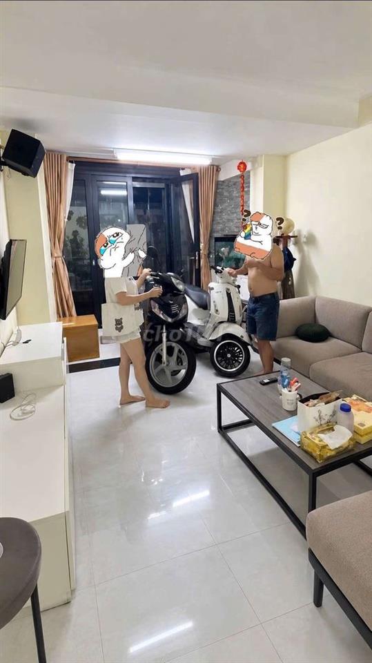 NHÀ 4 TẦNG LẦU - HẺM THÔNG GẦN CHỢ THẠCH ĐÀ - 3 PHÒNG NGỦ
