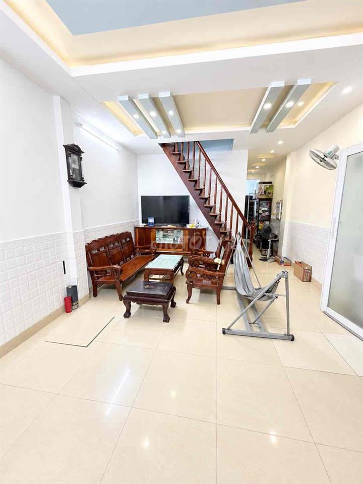 NHÀ 50m2 - PHẠM VĂN BẠCH - TRỆT LẦU ĐÚC BTCT - HẺM 1 TRỤC 3M