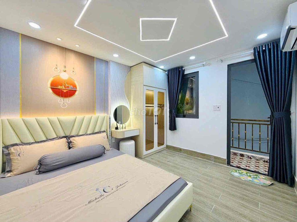 NHÀ ĐẸP BÙI QUANG LÀ • 3 Lầu - 3 Phòng Ngủ - Sân Thượng - Sổ Đẹp Không