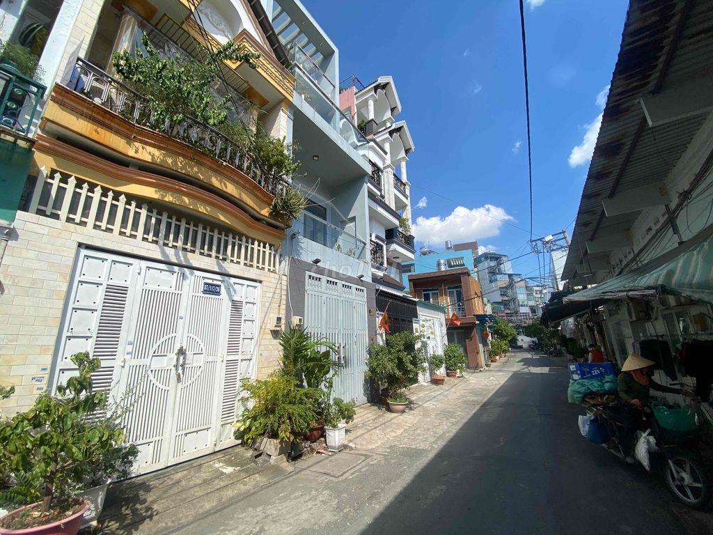 bán nhà 4 tầng. 60m2. hẻm thông 8m. NGUYỄN SỸ SÁCH. F15. TÂN BÌNH