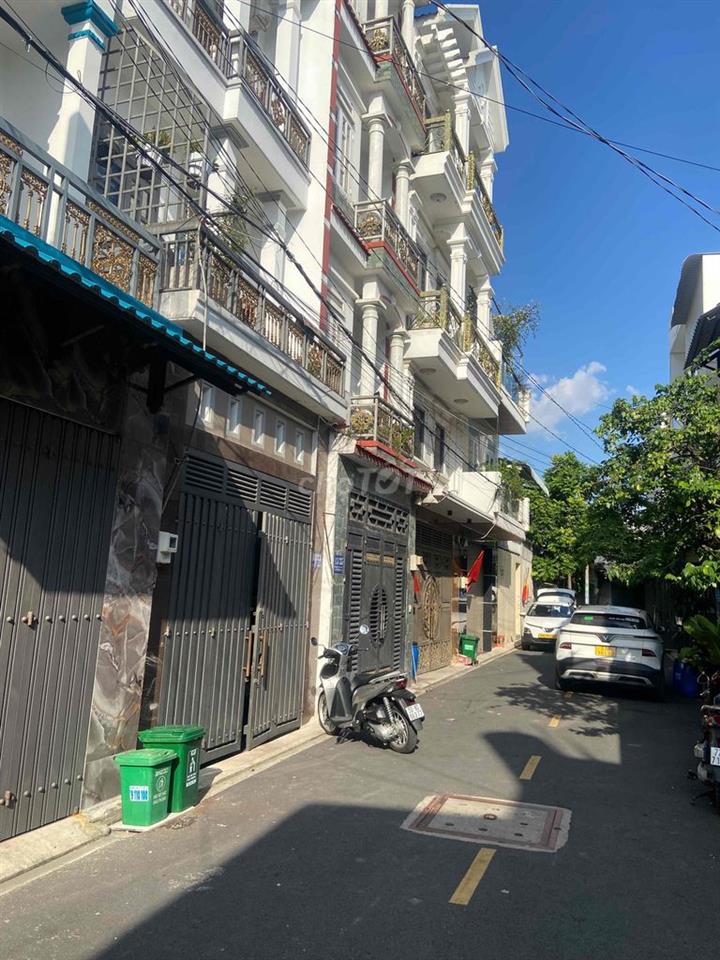 bán nhà 4 tầng. 60m2. 4pn. hẻm nhựa 8m. tại Nguyễn Thị Búp. quận 12