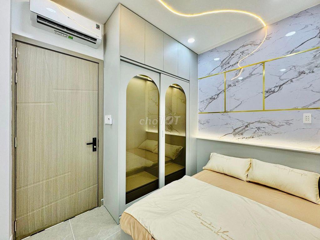 Đường Số 2 Hạnh Thông, 3 tầng 3PN, ô tô nhỏ tới nhà, full nội thất