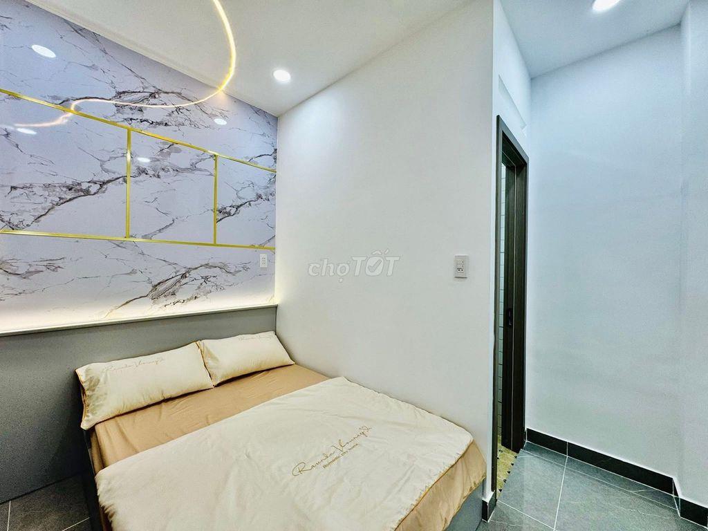 Đường Số 2 Hạnh Thông, 3 tầng 3PN, ô tô nhỏ tới nhà, full nội thất