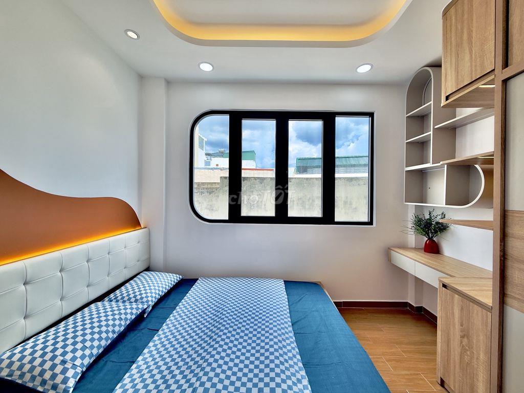 NHÀ ĐẸP NGAY CHỢ BÀ CHIỂU, TIỆM VÀNG MI HỒNG -  4PN - CHỈ NHỈNH 5 TỶ