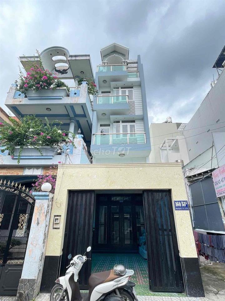 Nhà bán HXH 6m, KDC sầm uất, tiện kinh doanh
