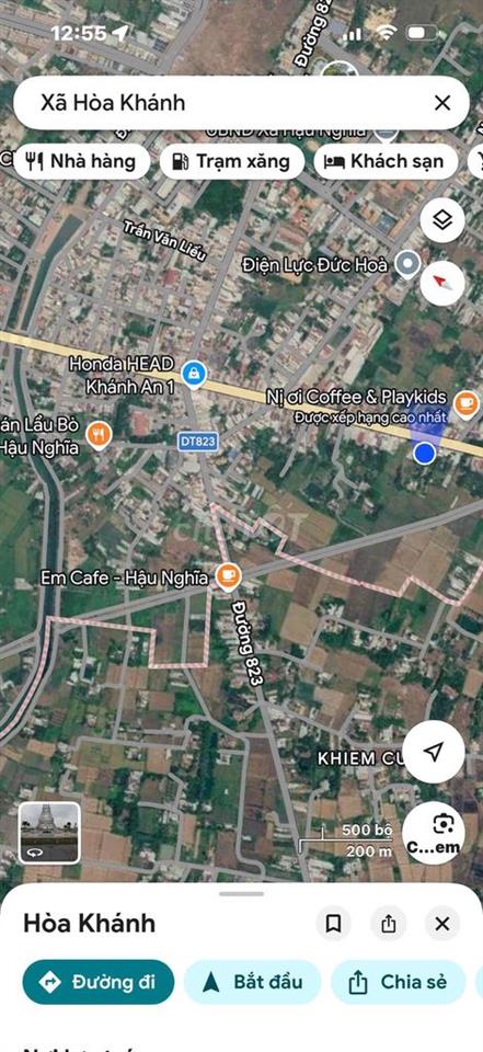 719m2 sát Hậu Nghĩa Trung tâm HC Tây Ninh