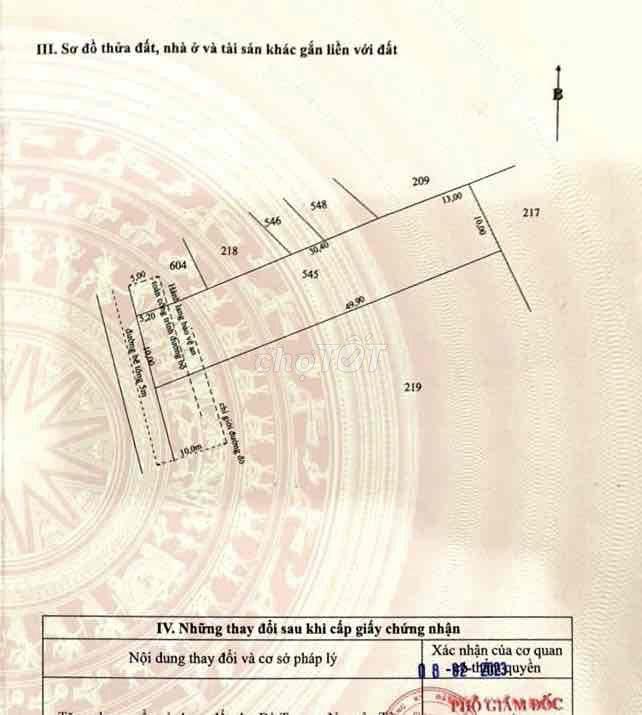 719m2 sát Hậu Nghĩa Trung tâm HC Tây Ninh