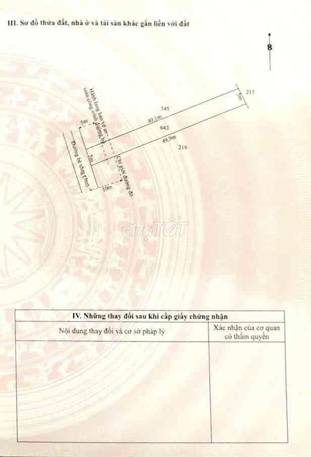 719m2 sát Hậu Nghĩa Trung tâm HC Tây Ninh