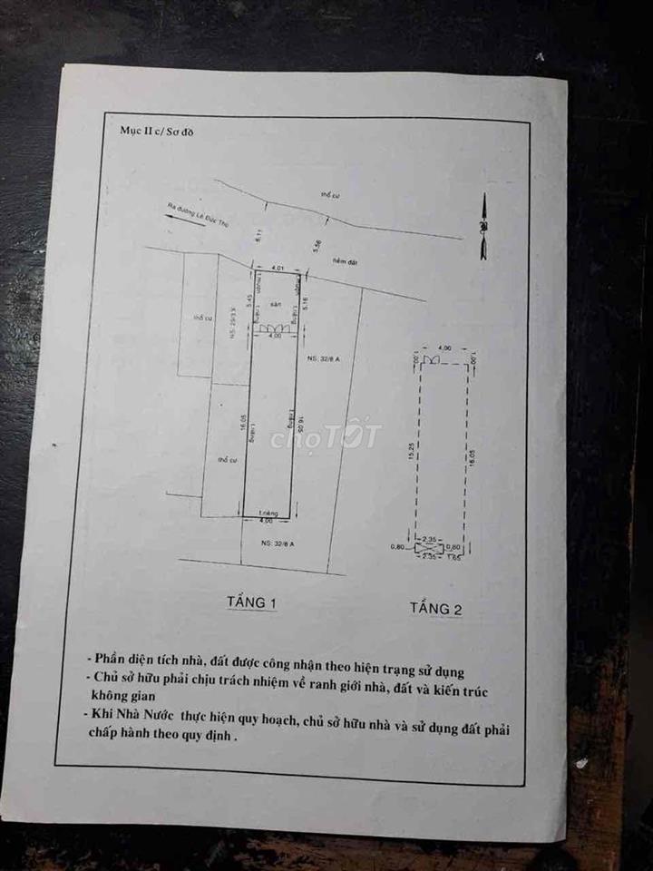 Nhà trung tâm phường An Hội Đông cần bán gấp. Giá siêu ngợp