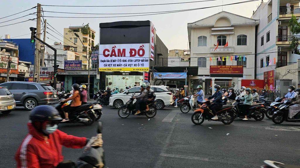 [Bán ] Nhà mặt tiền Quang Trung gốc ngã tư khu sung túc nhộn nhịp