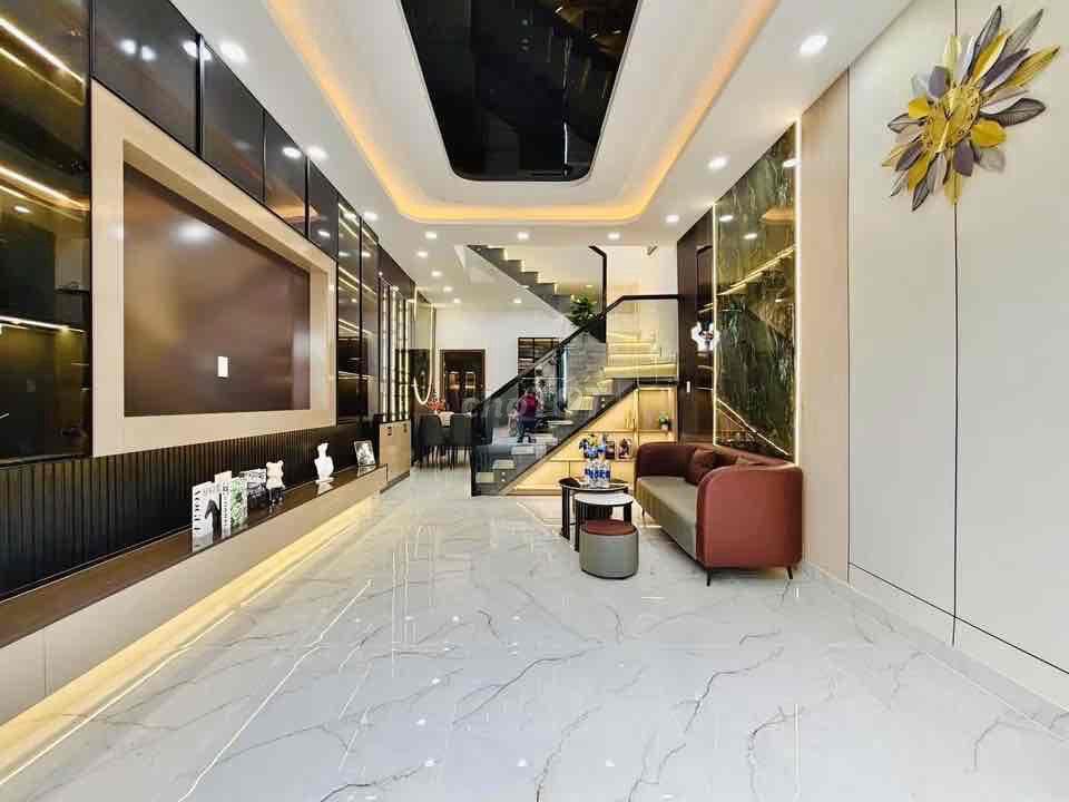 Nhà 1 xẹc 1 trệt lầu hẻm xe hơi tại Bùi Quang Là , Gò Vấp
