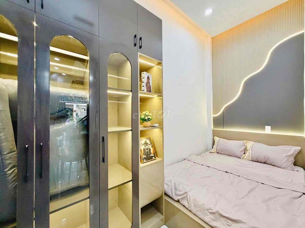 Nhà 1 xẹc 1 trệt lầu hẻm xe hơi tại Bùi Quang Là , Gò Vấp
