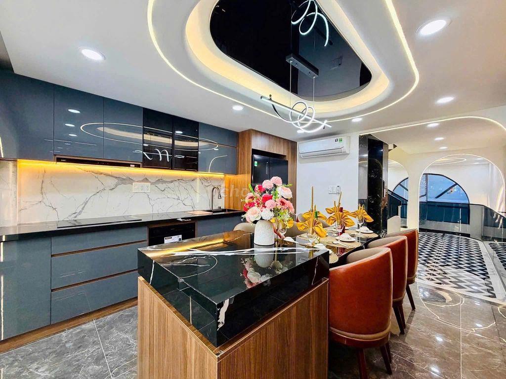 NHÀ PHỐ LUXURY XÂY MỚI 5 TẦNG 65M2  - HẺM XE TẢI 1 TRỤC - THANG MÁY
