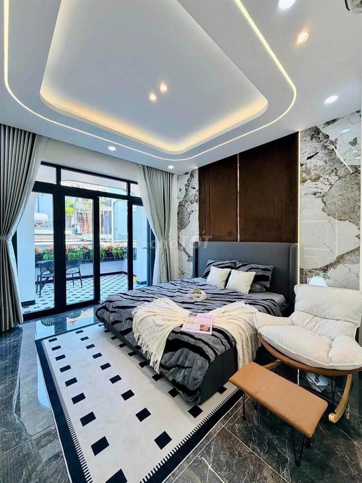 NHÀ PHỐ LUXURY XÂY MỚI 5 TẦNG 65M2  - HẺM XE TẢI 1 TRỤC - THANG MÁY