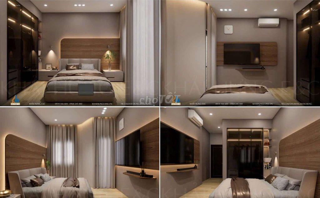 Nhà mới, đẹp, giá rẻ. Trệt, 2 lầu. Thạnh Xuân 22, Thới An, Tphcm