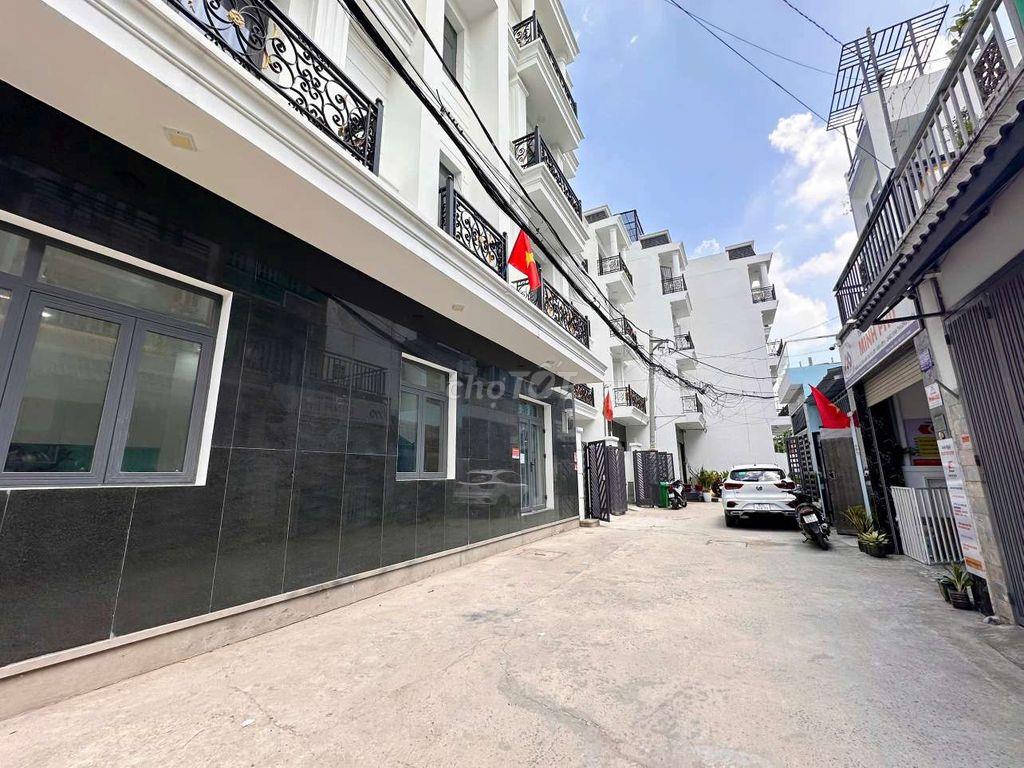 Nhà trệt, 2 lầu, khu dân cư, hẻm oto thông. Tô Ngọc Vân, Thới An,Tphcm
