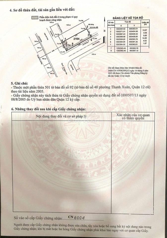 Đất góc 2 mặt tiền, tiện kdbb đa ngành, Thạnh Xuân 22, Thới An, tphcm
