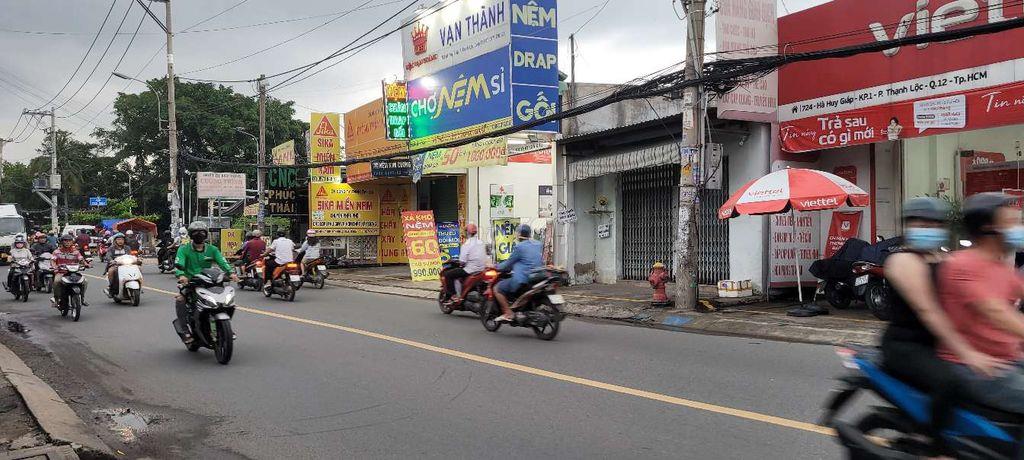 Nhà 2 mặt tiền, đường lớn Hà Huy Giáp, An Phú Đông, Tphcm