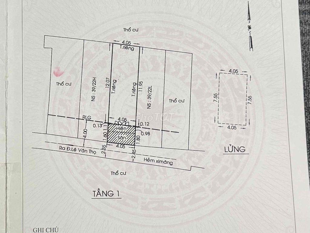 nhà cấp 4 , đường số 4, quận Gò Vấp