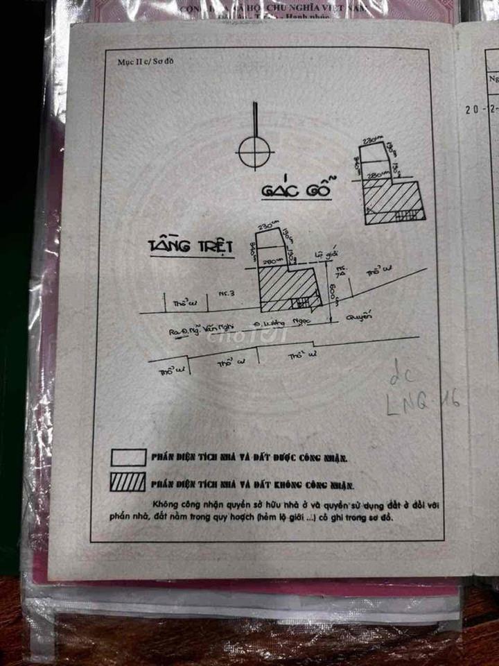 cần bán mặt tiên nhà 156 luong ngoc quyên đang cho thuê