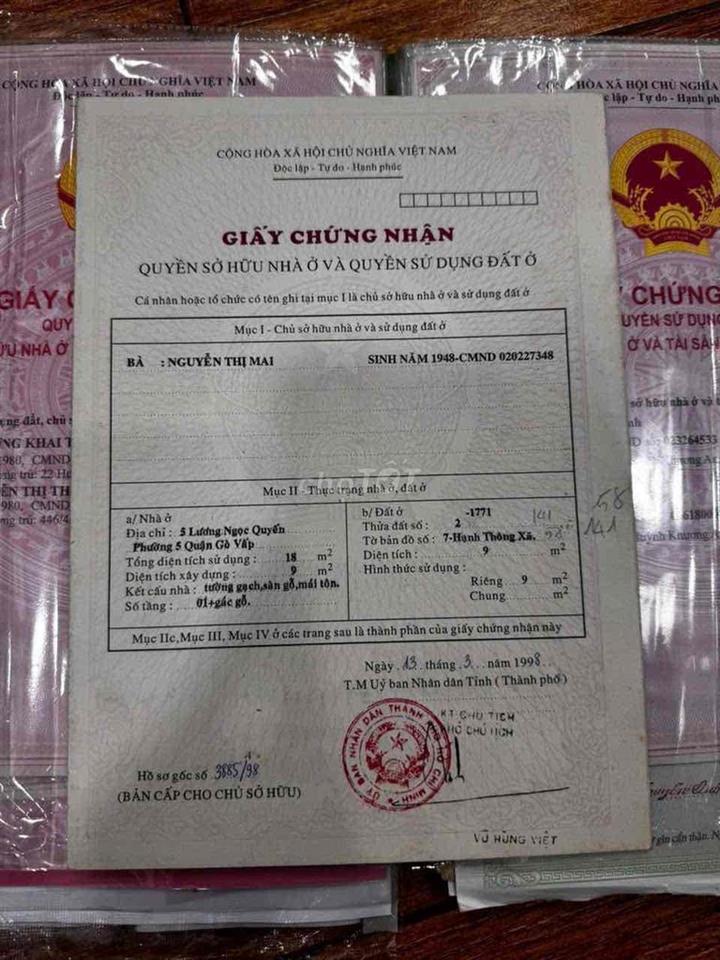 cần bán mặt tiên nhà 156 luong ngoc quyên đang cho thuê