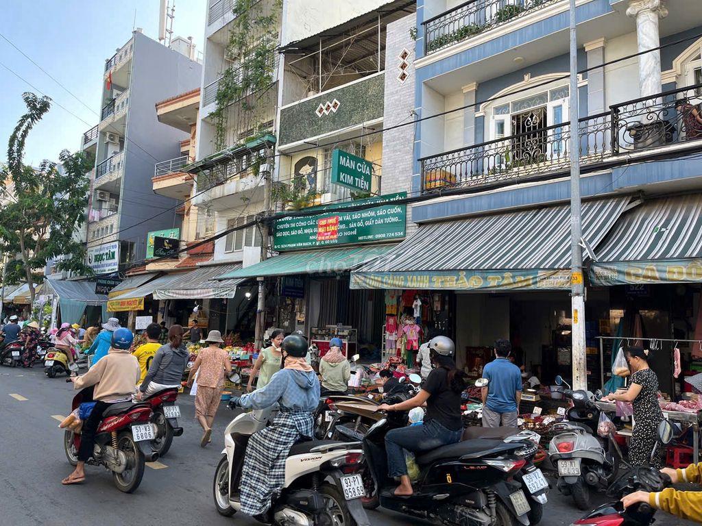BÁN SIÊU PHẨM MẶT TIỀN CHỢ PHẠM VĂN BẠCH, GÒ VẤP – 2 MẶT THOÁNG