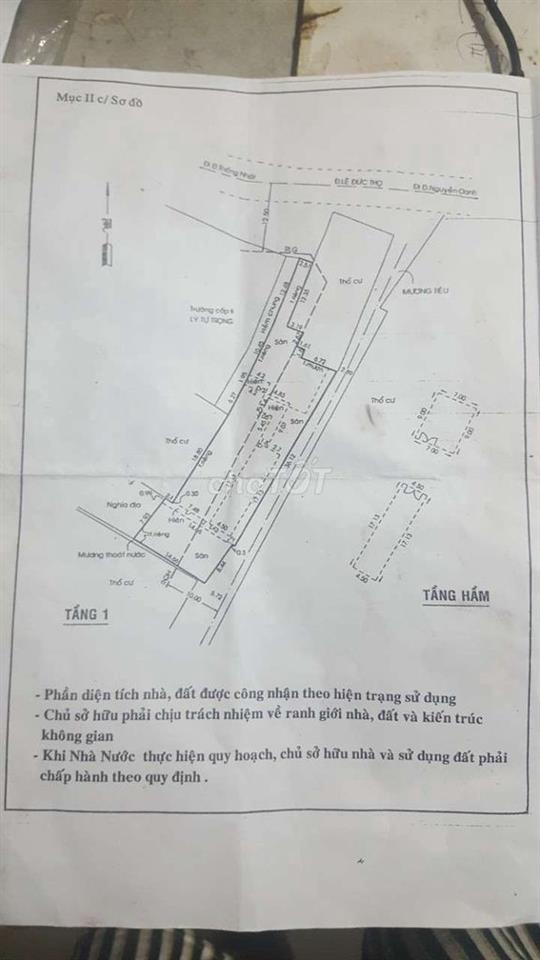 Cần bán nhà mặt tiền