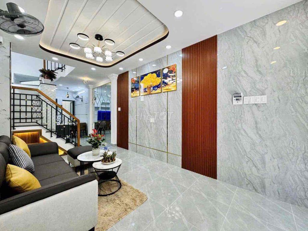 🏦 Nhà mới đẹp NC nup hẻm Phan huy Ich P12
