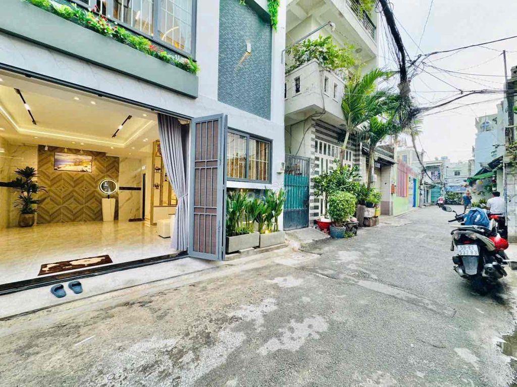 🏦 Nhà mới đẹp NC nup hẻm 162 Nguyễn Duy Cung P12