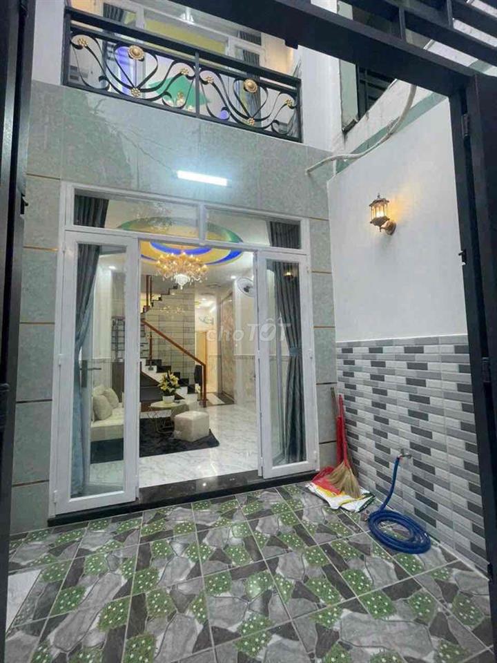 🏦 Nhà mới NC nup hẻm 198/ Nguyễn Văn khối P9