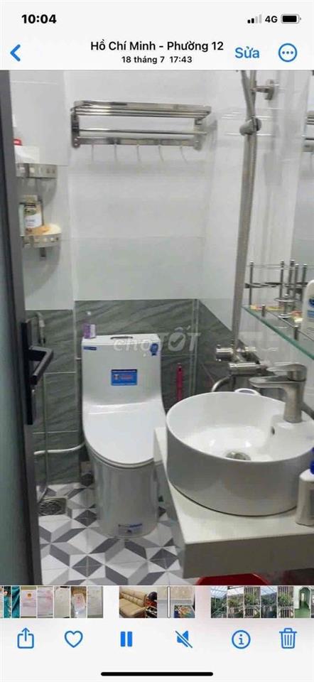 🏦 Nhà mới đẹp NC núp hẻm 139 Huỳnh Văn Nghệ P12