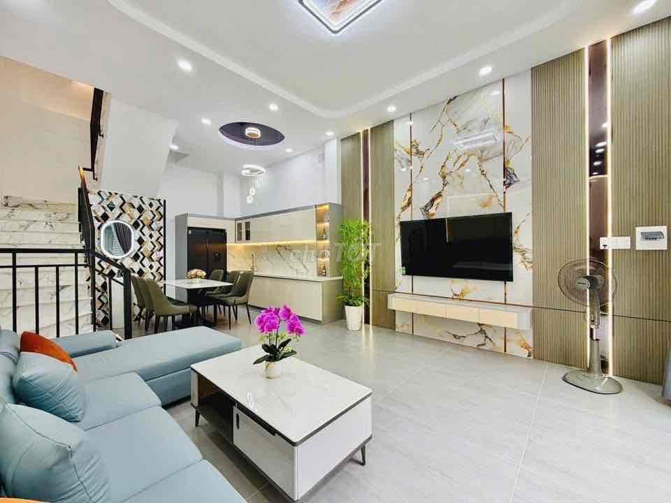 🏦 Nhà mới đẹp NC nup hẻm 434 Phạm Văn Chiêu P9