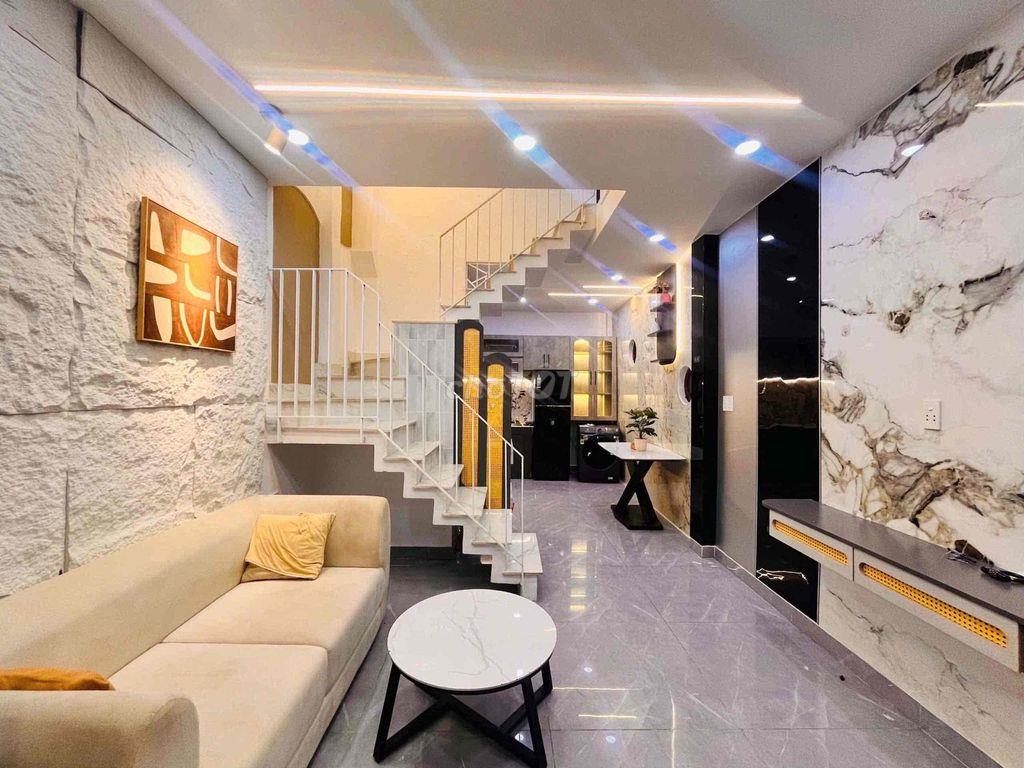 🏦 Nhà mới đẹp NC nup hẻm 566 Nguyễn Thái Sơn- 122 Dương Quảng Hàm P5