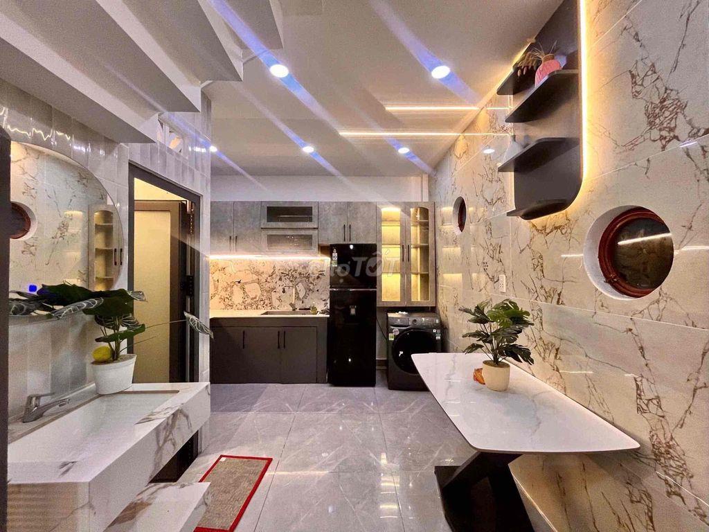 🏦 Nhà mới đẹp NC nup hẻm 566 Nguyễn Thái Sơn- 122 Dương Quảng Hàm P5