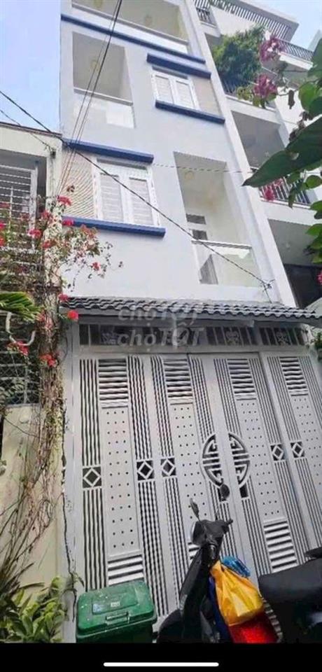nhà hẻm xe hơi 276 Thống Nhất p16, 4x12m, 3 lầu, 4pn, 