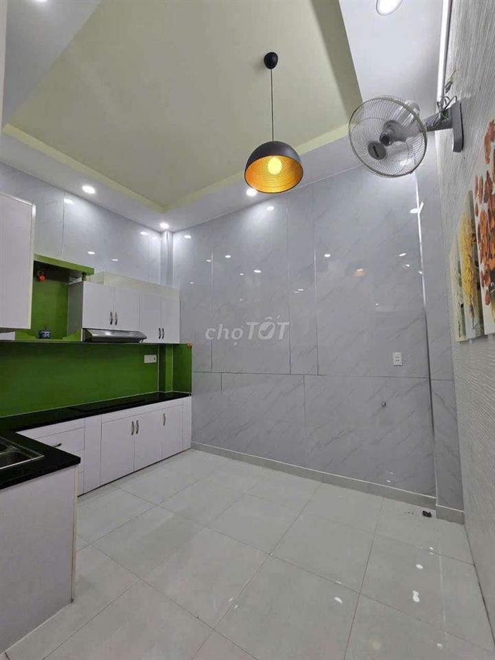 nhà hẻm Quang Trung p10, 4x10m, 1 lầu, 2pn, 2 máy lạnh, nội thất khác