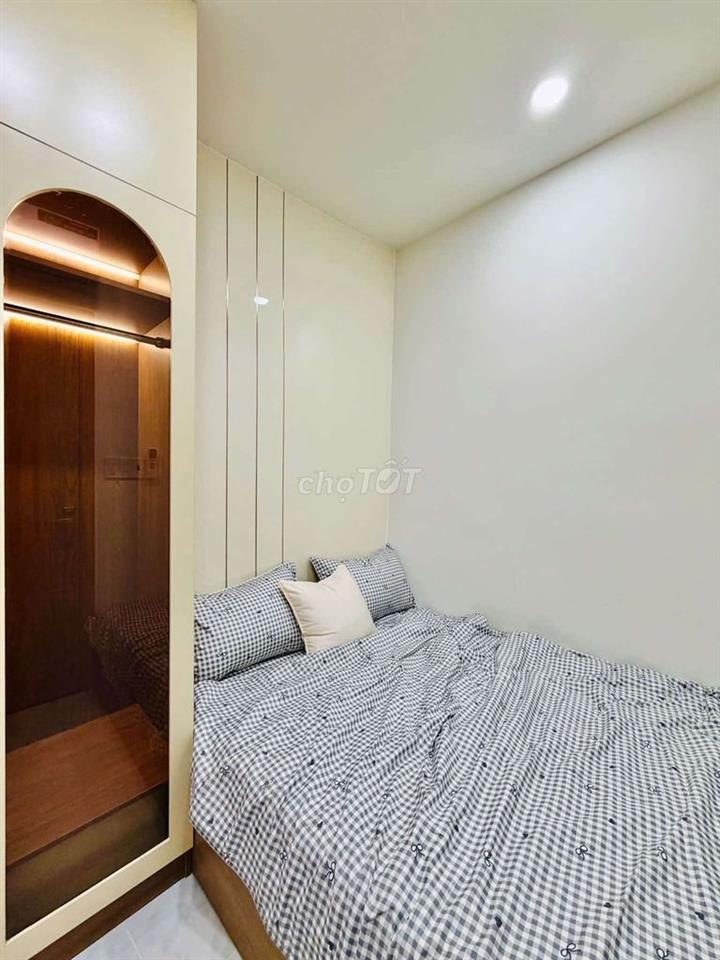 nhà hẻm 502 Thống Nhất, 3,3x7m, 1 lầu mới đẹp, 2pn, full nội thất